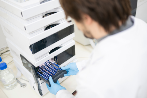 Alkaloïds testing by LC-MS
